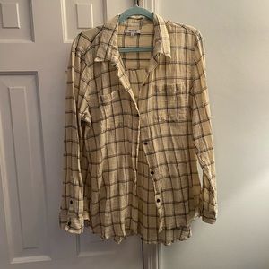 Madewell Plaid Button Down Shirt